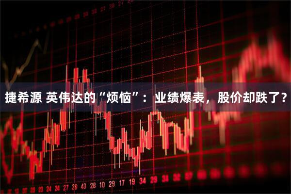 捷希源 英伟达的“烦恼”：业绩爆表，股价却跌了？