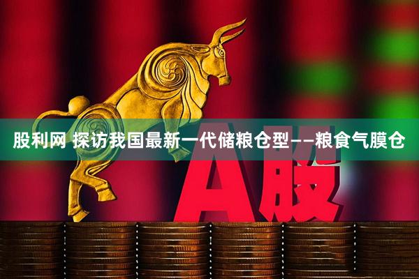 股利网 探访我国最新一代储粮仓型——粮食气膜仓